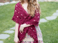It Is The Season For Knitted Summer Shawl