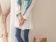 It Is The Season For Knitted Summer Shawl