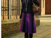 Transition To Spring With Fabulous Knitted Skirt