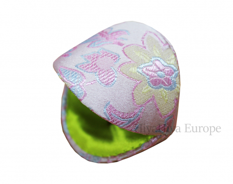 Dumpling Case and Pink Stitch Markers Set