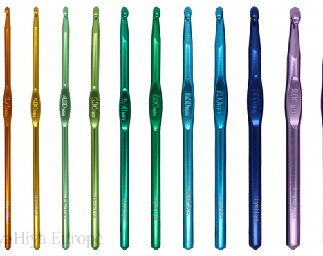 Aluminium Crochet Hooks Bundle