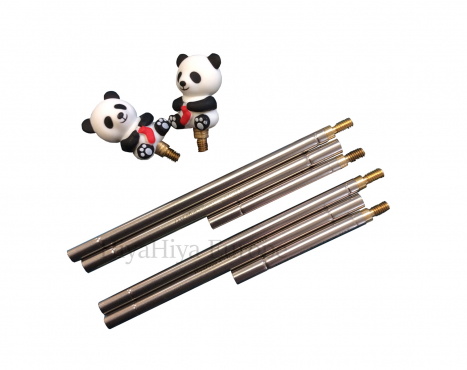 Straight Needles with Panda Stoppers